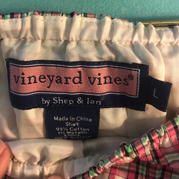 Plaid Vineyard Vines Girls Skirt - Picture 3 of 4